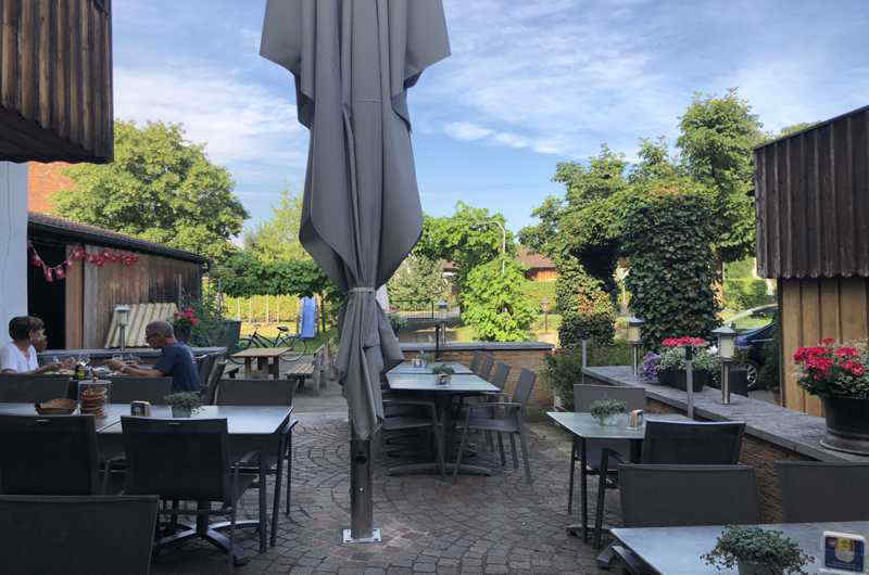 Giardino-ristorante per 50 persone